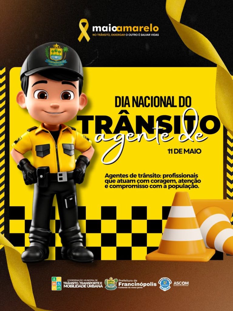 Prefeitura de Francinópolis homenageia agentes de trânsito pelo trabalho em prol da segurança viária